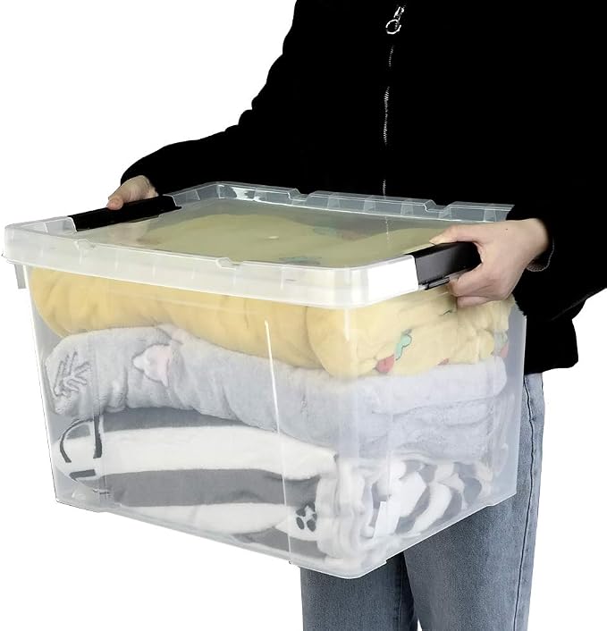 Ggbin 4 Packs 50 Quart Plastic Container Bin - Image 6
