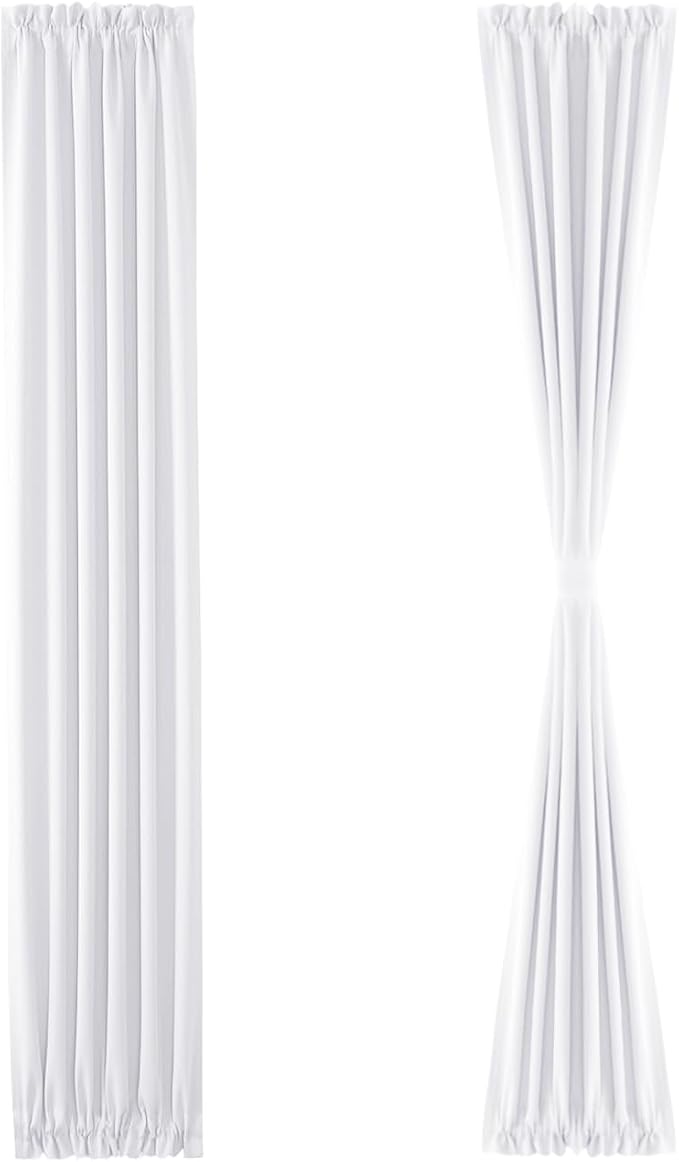 DWCN French Door Curtains – Rod Pocket Thermal Curtain - Image 7