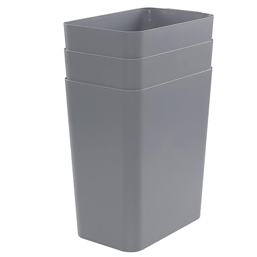 3-Pack 4.5 Gallon Trash Can by Minekkyes