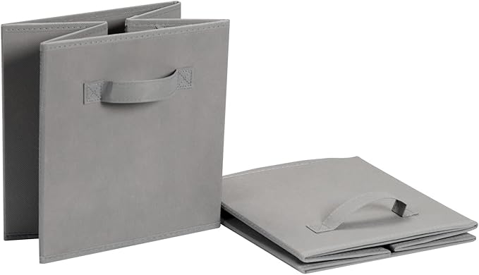 Amazon Basics Collapsible Fabric Storage Cube Bins Organizer - Image 4