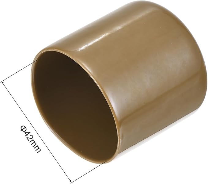 uxcell 20pcs Rubber End Caps 42mm ID Vinyl PVC Round Tube Bolt Cap Cover Screw - Image 3