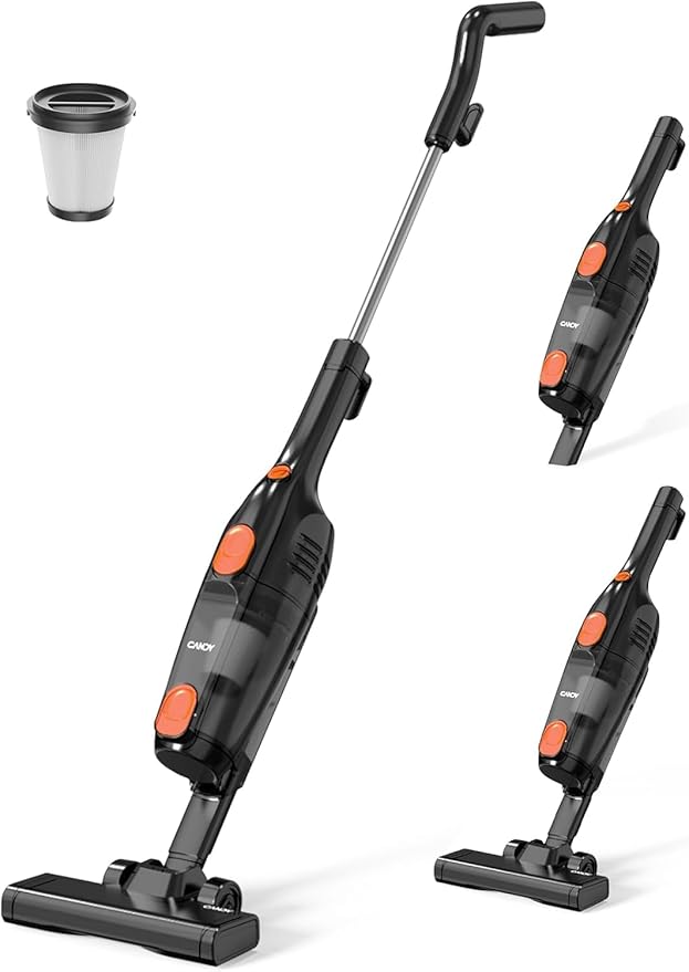 Candy Corded Stick Vacuum Cleaner, Powerful Suction Handheld Vacuum - Image 2