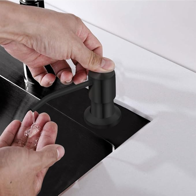 Soap Dispenser for Kitchen Sink, Countertop Soap Dispenser Pump, Say Goodbye to - Image 3