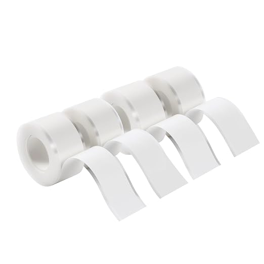 Self Fusing Silicone Tape 4 Rolls 1 in x 10' White Waterproof Rescue Tape by Unknown