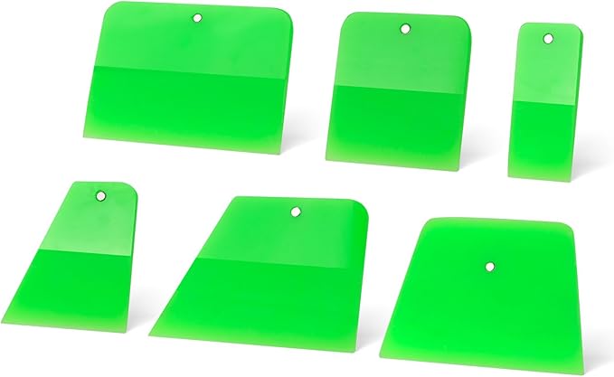 NEWISHTOOL 6 Pcs Magnetic PPF Squeegee Window Tint Tools Auto Car Paint - Image 2