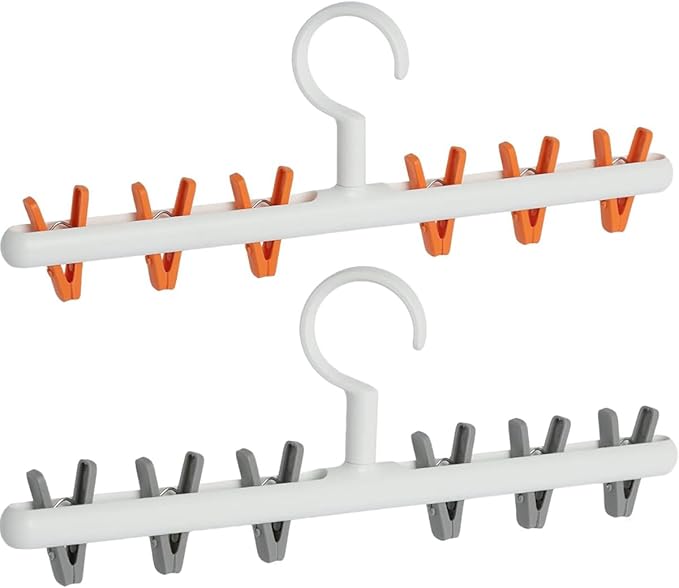 Clothes Hanger 2 Pack Clothes Drying Racks Windproof by Foshine