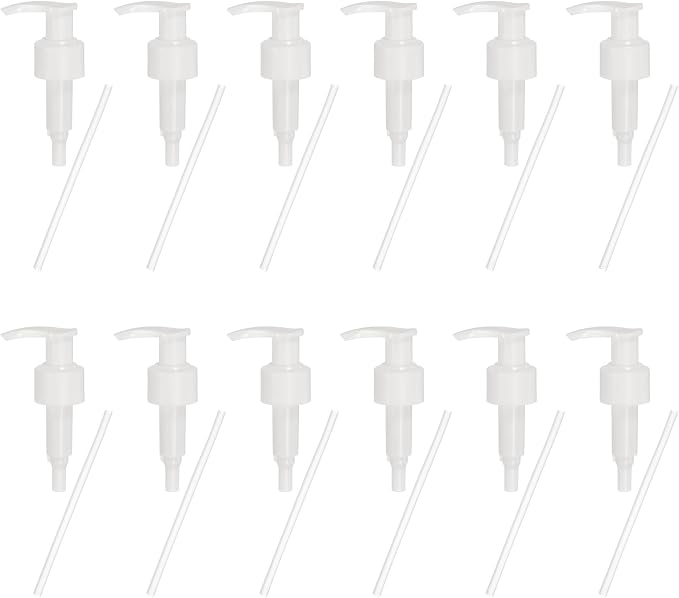 uxcell 12 Pcs Soap Dispenser Pump Heads Soap Dispensers Top Pumps Replacement by uxcell