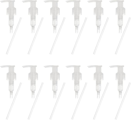 uxcell 12 Pcs Soap Dispenser Pump Heads Soap Dispensers Top Pumps Replacement by uxcell