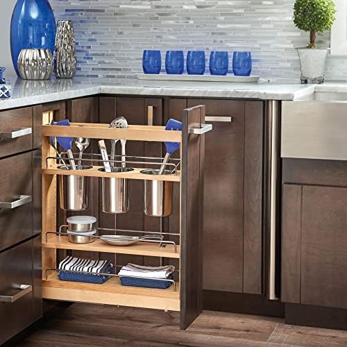 Rev-A-Shelf Pullout Organizer w/Soft-Close, Min Cabinet Opening 5.5" W