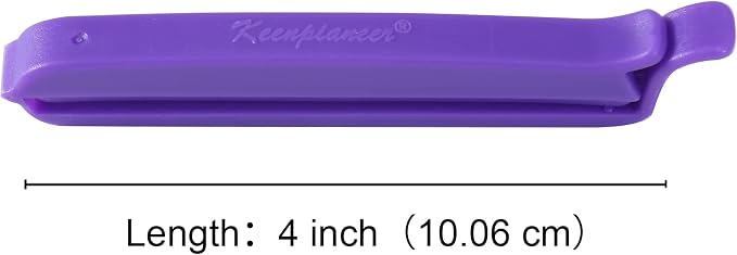 Keenpioneer Bag Sealing Clips for Food and Snack Storage, Decorating/Icing Bag - Image 2
