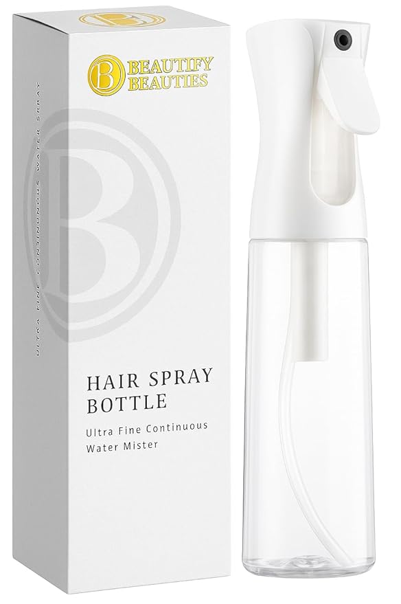 BeautifyBeauties Spray Bottle For Hair – Continuous Mister Spray Bottle for by Beautify+Beauties