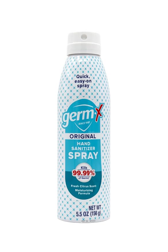Germ-X Hand Sanitizer Spray, Non-Drying & Moisturizing - Image 2