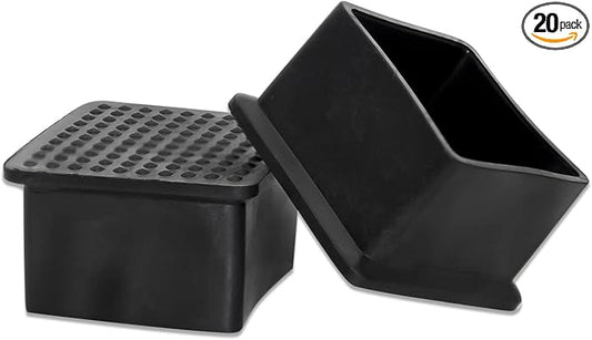 Flyshop Flexible Anti-Scratch PVC Patio Chair Table Leg Caps Tips Floor by Flyshop
