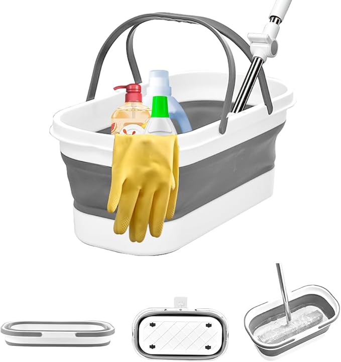 Collapsible Mop Bucket Basin Tub by DoroSun