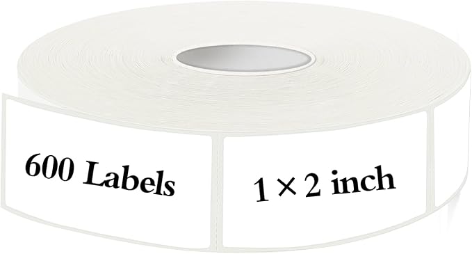 600 Blank Removable Freezer Labels Water Oil Resistant - Image 2