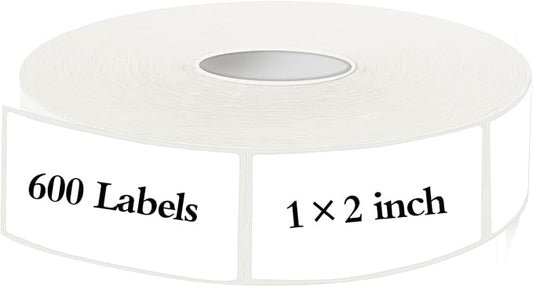600 Blank Removable Freezer Labels Water Oil Resistant - Image 2