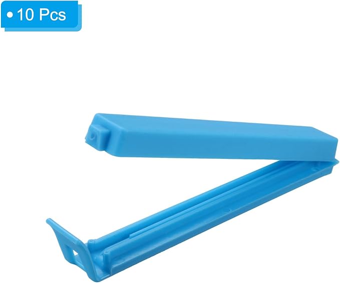 PATIKIL Sealing Clips 4.3 Inch, 10 Pack Reusable Plastic Bag Clip Clamp Sealer - Image 3