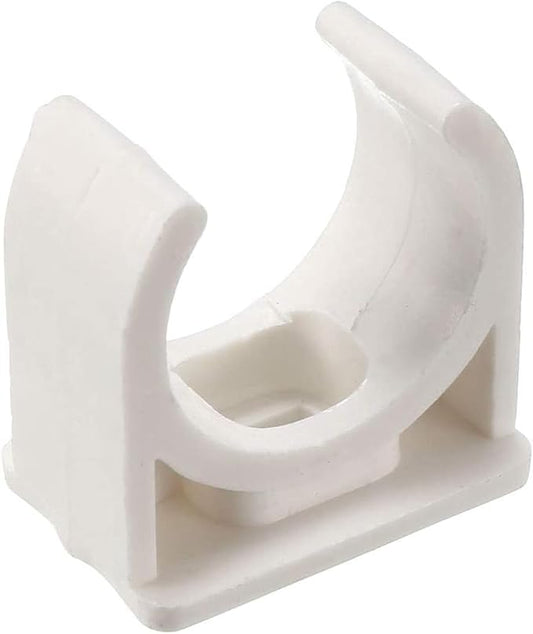 100 Pcs U-Shaped PVC Water 16mm Pipe Clamps Clips, U-Shaped Buckles Fit by Unknown