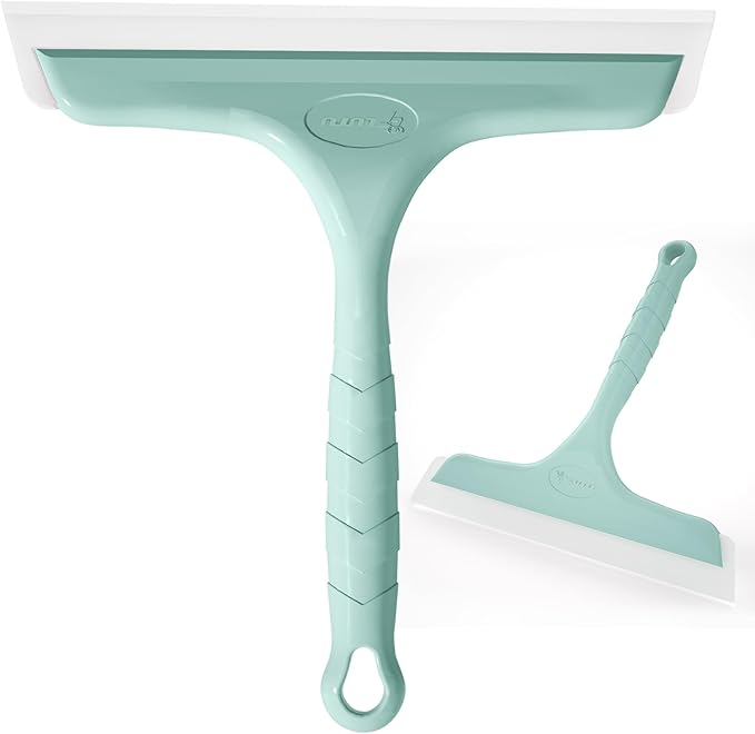 Shower Squeegee for Glass Doors, Bathroom Squeegee for Shower, Mini Window by LTLUTU