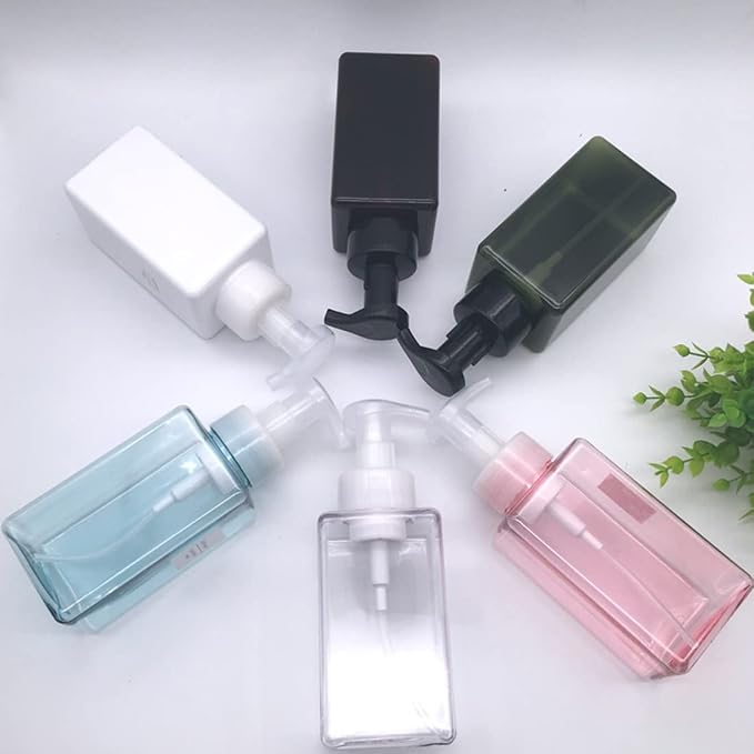 Foaming Soap Dispenser, 450ml Refillable Modern Square Pump Bottle - Image 7