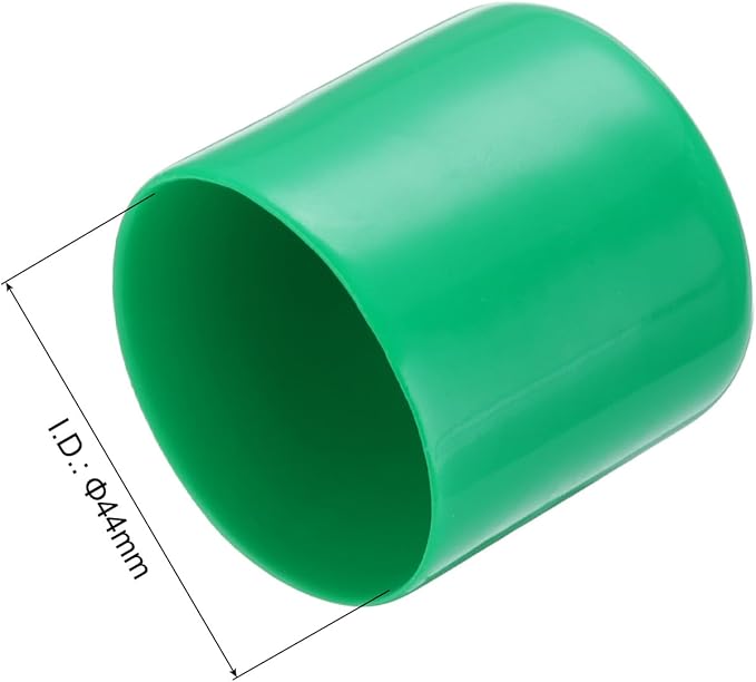 uxcell 20pcs Rubber End Caps 44mm ID Vinyl PVC Round Tube Bolt Cap Cover Screw - Image 3
