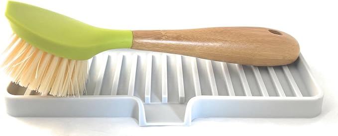 Happitasa Silicone Soap Dish Tray and Sponge Holder - Image 2