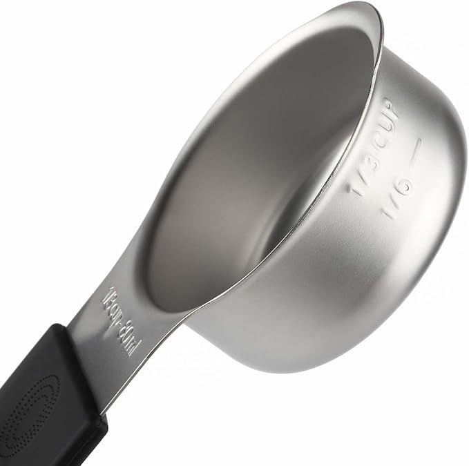 Magnetic Measuring Cups Set Stainless Steel Heavy Duty Metal Measuring Cups - Image 3