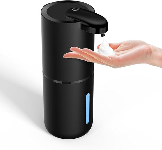 Automatic Foaming Soap Dispenser, Touchless Hand Soap Dispenser Rechargeable by Sylfu