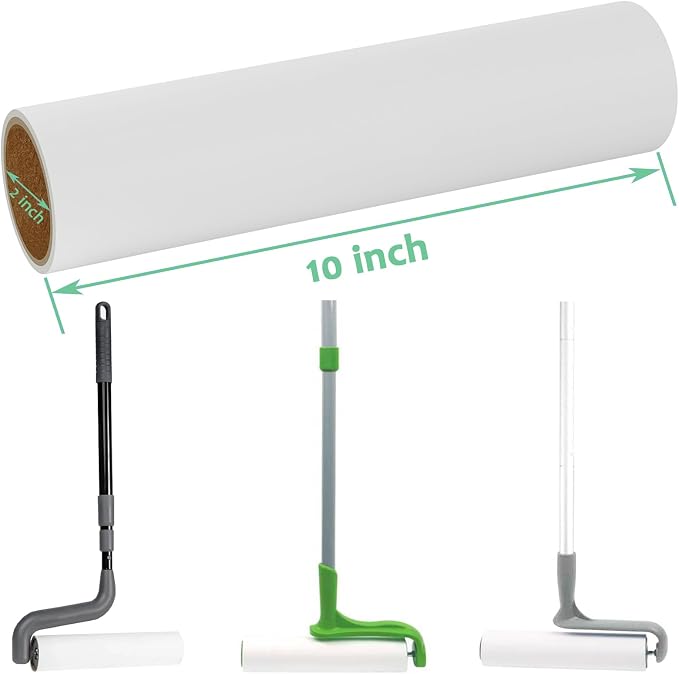 10 inch Mega Lint Roller Refills Compatible - Image 2