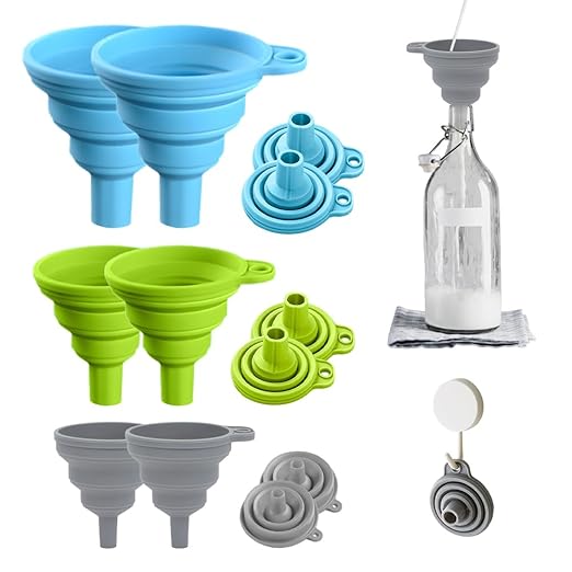 6 PC Kitchen Funnel Set, 2025 New Funnels by BOLDEPhouse