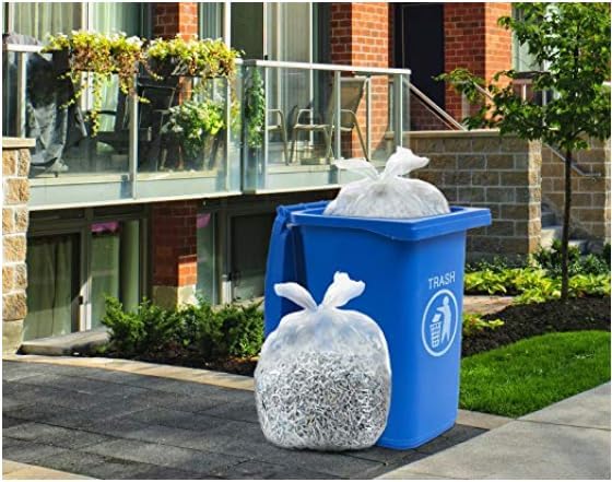 Tasker 30-33 Gallon Clear Trash Bags Heavy Duty Large Plastic Bags - Image 9