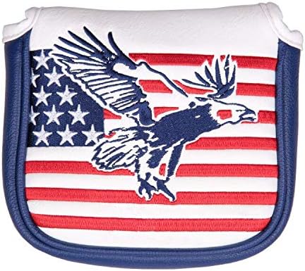 USA Flag and Eagle Golf Driver/Fairway Wood/Hybrid/Iron/Mallet Putter/Blade by Unknown