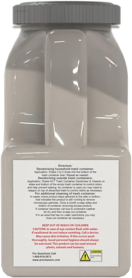 ACT Trash Deodorizer and Cleaner | Eliminates Odors Controls Garbage Sludge | - Image 2