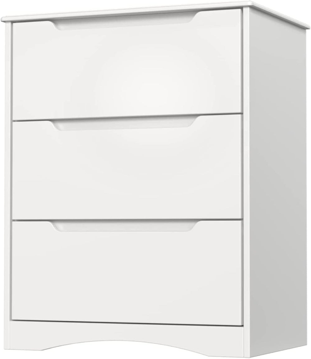 Gizoon 3 Drawers Chest, Bedroom Drawer Dresser with Large Storage Capacity