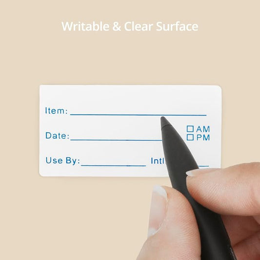 QWORK Dissolvable Food Labels - Image 2