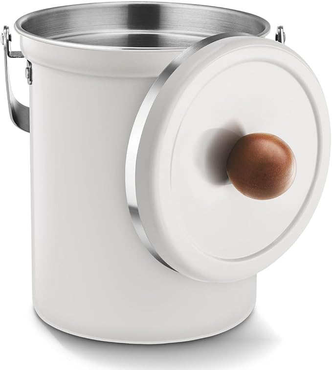 Kitchen Countertop Compost Bin 101ounces / 3Liters, Airtight Lid SUS304 - Image 8