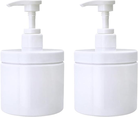 Cosywell Pump Bottle Dispenser Plastic Pump Bottles Refillable Bottles Wide by Cosywell
