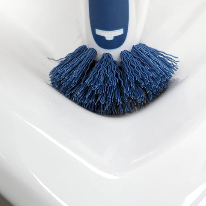 Unger 2-in-1 Bath and Tile Scrubber Brush Tool, Crevice Cleaning Supplies - Image 3