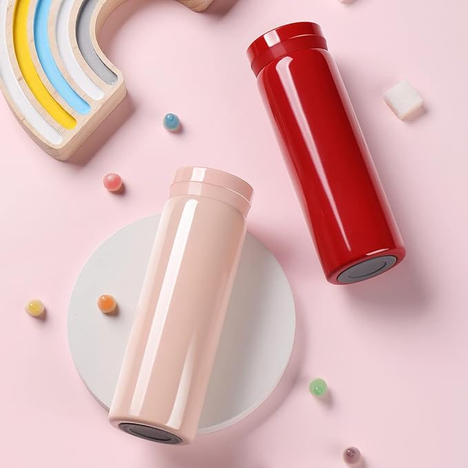 10oz Mini Water Bottle Stainless Steel Thermos Small Flask - Image 7