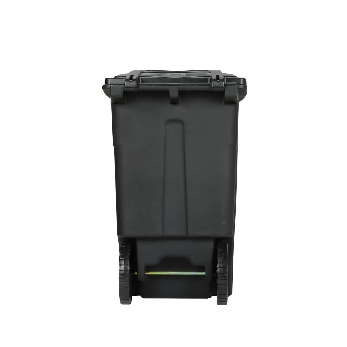 48 Gallon Garbage Cans Trash Cans With 2 Rugged Wheels Ergonomic Handle And Lid Heavy Duty Construction Built For Toughness And Maximum Impact Resistance Perfect For Both Indoor Or Outdoor Use