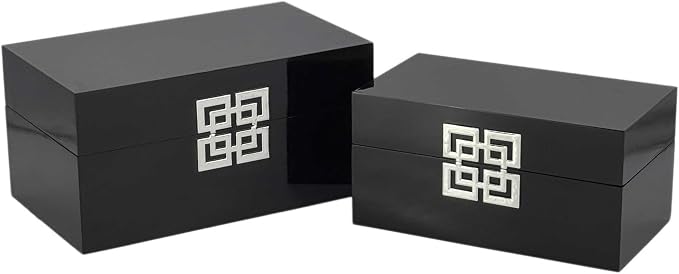 Galt International Storage Box Set Decorative Storage Box w/Hinged Lid Classic - Image 3