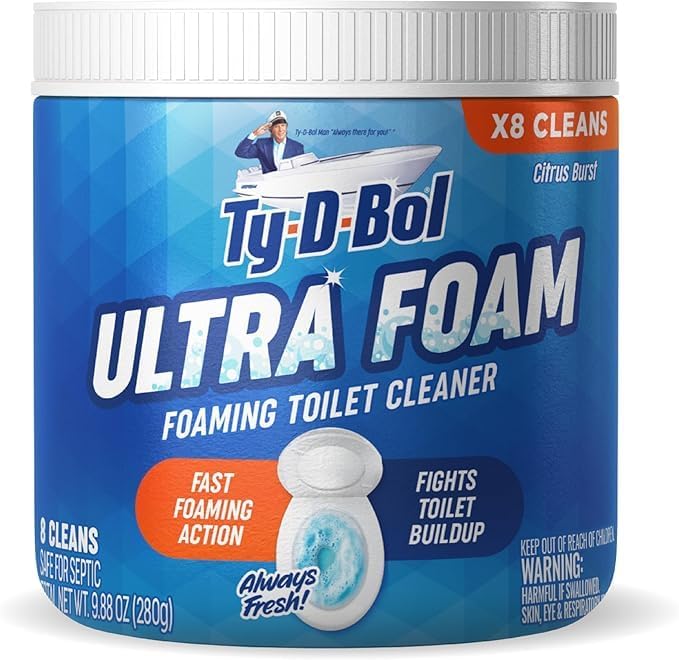 Ty-D-Bol Ultra Foam Toilet Bowl Cleaner by Ty-D-Bol