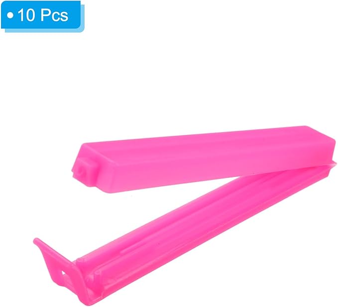 PATIKIL Sealing Clips 4.3 Inch, 10 Pack Reusable Plastic Bag Clip Clamp Sealer - Image 3