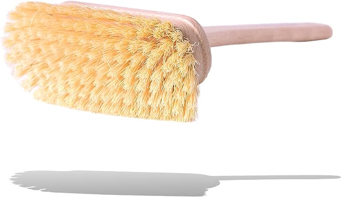 Valentino Garemi Tub Scrub Brush – Real Tampico Fibers – Cleaning Bathtubs by Valentino+Garemi