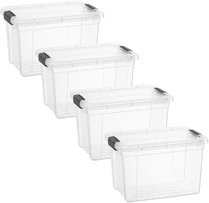 Superio Clear Storage Bins - Image 2