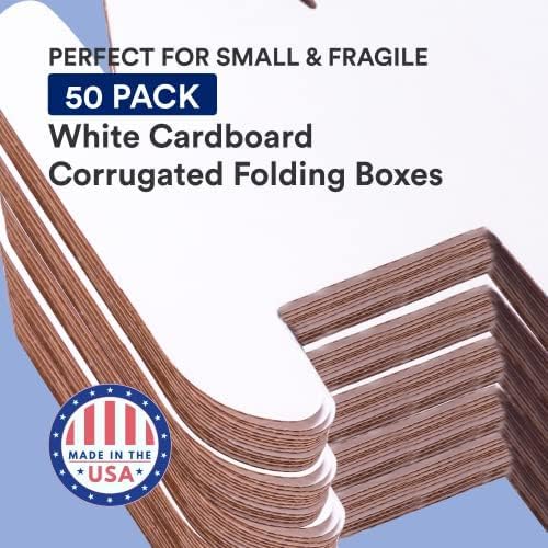 BOX USA Shipping Boxes Small 7"L x 5"W x 2"H, 50-Pack | Corrug...