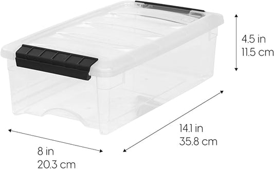 IRIS USA 6-Pack Storage Bins - Image 2