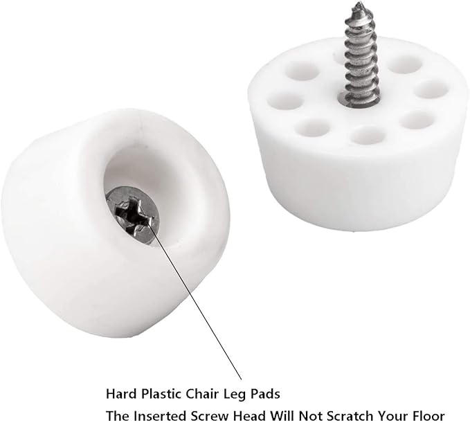20pcs Round Furniture Pads, ULIFESTAR Furniture Feet Glides Sliders Carpet - Image 2