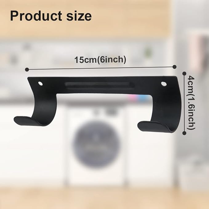 Ironing Board Hanger Wall Mount Ironing Board Holder Organizer Wall Rack - Image 3