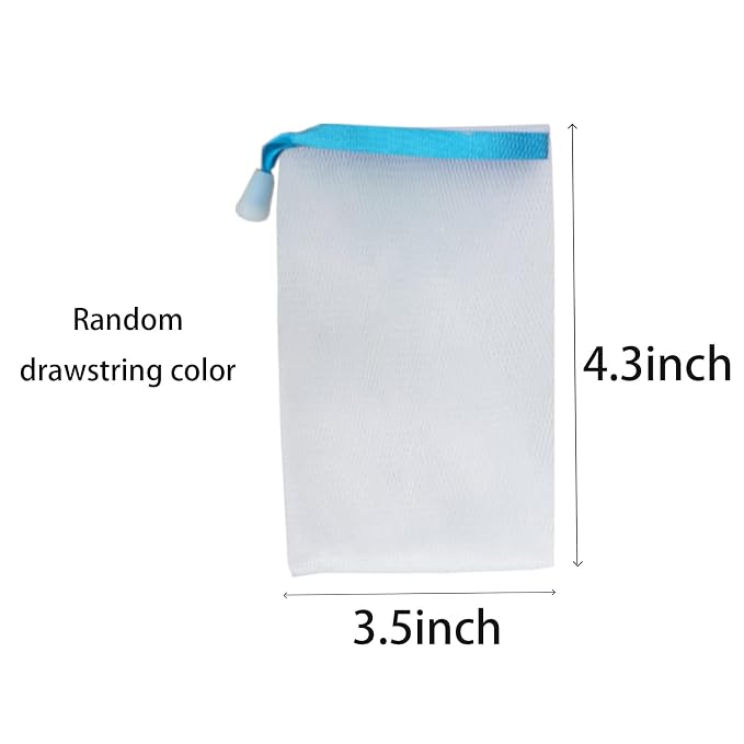 30 Pack Mesh Soap Bag, Small Soap Pouch Saver Bar Soap Sack - Image 2